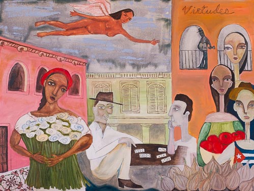 Artwork featuring Havana Street Market